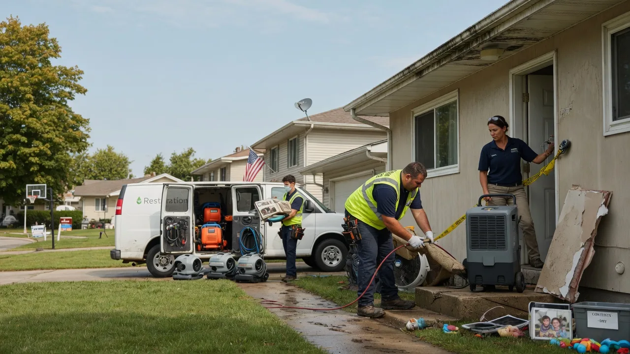 Water Damage Restoration in Wardville, OK near me